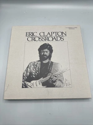 Eric Clapton 4CD "Crossroads" Box Set + Booklet  Polydor 1988 - Image 1 of 3