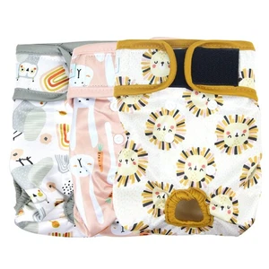 Langsprit Washable Female Dog Diapers (3 Pack) - XL - Picture 1 of 1