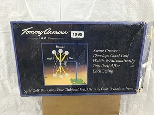 Tommy Armour Golf Training Aid Practice Swing Groover Automatic self Tees - Picture 1 of 5