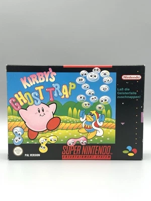 Kirby's Ghost Trap SNES OVP CIB Zustand: Gut - Bild 1 von 4