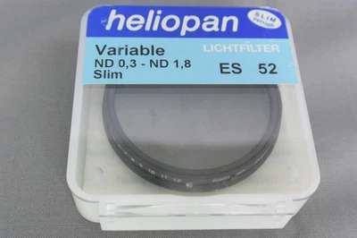 FILTRO HELIOPAN VARIABLE ND SLIM, 52mm Foto 1 de 4