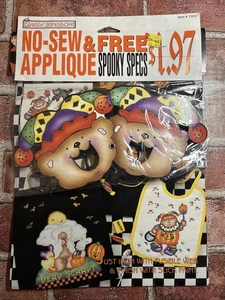 Daisy Kingdom Halloween No-Sew Applique & Spooky Specs #13297 - Picture 1 of 2