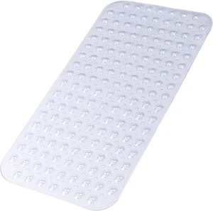 Alfombrillas de bañera y ducha, alfombrilla de baño antideslizante de 28 x 15 pulgadas, bate lavable a máquina... - Imagen 1 de 12