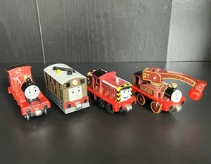 Thomas & Friends Take N Play - Diecast Train JAMES/TOBY/SALTY/HARVEY *LOT Of 4* - Picture 1 of 11