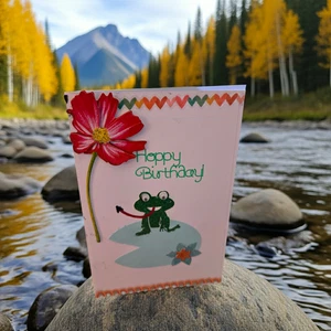 Handmade Birthday Card - Picture 1 of 2