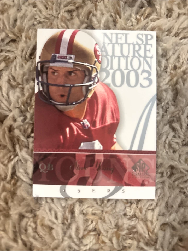 2003 Upper Deck SP Signature Edition Steve Young #4 - Image 1 of 1