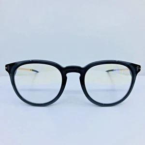 New Authentic Tom Ford 5905-B Eyeglasses TF 5905-B C. 005 Black & Gold 49-21mm - Picture 1 of 14