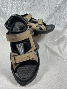 Foot Joy Men’s Golf Sandal Size 9 Brown Soft Spikes 48786 - Picture 1 of 7