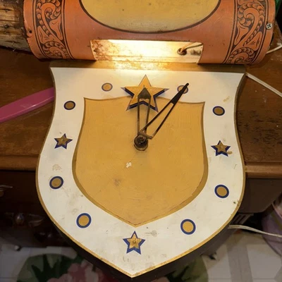 Reloj de Pared Cerveza Estrella Solitaria Iluminado Vintage Barra de Luz Decoración RARO Foto 1 de 4