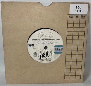 Eurythmics - Sweet Dreams (Are Made Of This) - 1983 Vinyl 7" Single - RCA DA 2 - Picture 1 of 3