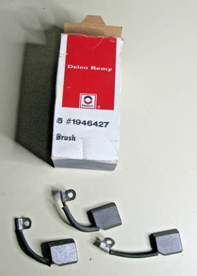 Delco Remy # 427 GM # 1946427 Starter Brushes SET OF 3! New Old Stock - Image 1 of 4