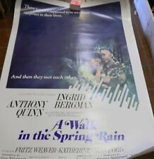 "A Walk in the Spring Rain" Movie Poster 1970 0802E#3