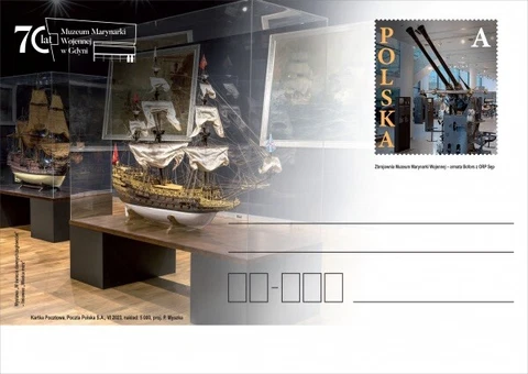 POLAND Stationery 2023 70 Years of the Naval Museum in Gdynia #2010 (2801) Cover