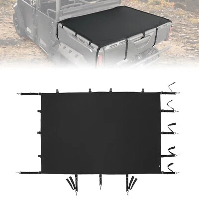 Soft Cargo Bed Cover Canvas Cover For 2016-2025 Can-Am Defender HD5/7/8/9/10 MAX - Image 1 of 4