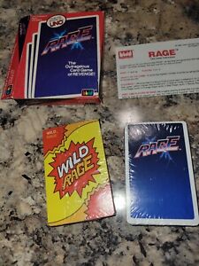 UNO 1983 Rage Revenge Family Card Game Makers of UNO VTG (Packs Sealed)