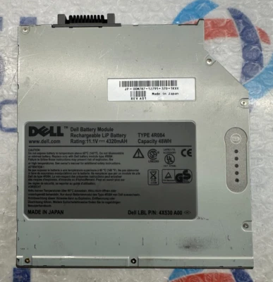 OEM Genuine Dell Secondary Battery Module 0M787 07P806 TYPE 4R084 - Image 1 of 2
