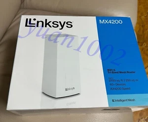 1PCS NEW Linksys MX4200 Qualcomm tri-band WIFI6 Gigabit router Fast delivery - Picture 1 of 7