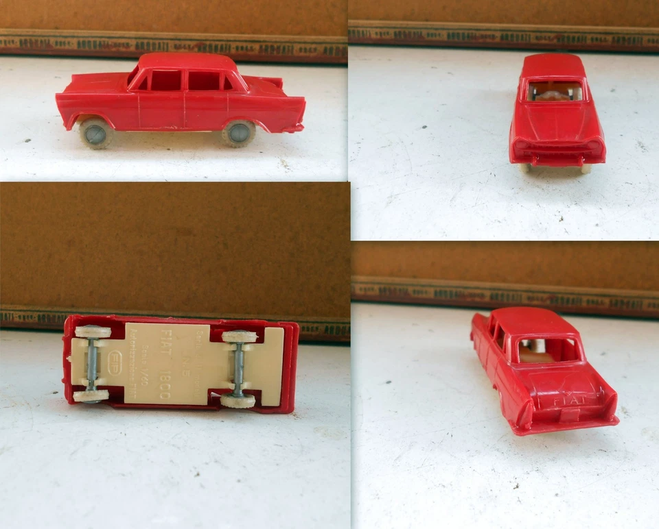 FIP AUTOMODELLINO PLASTICA FIAT 1800 N. 5 1:60 FABBRICA ITALIANA PLASTICA - Immagine 1 di 1