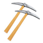 2Pcs Toy Pickaxe Stage Performance Dwarf Pickaxe Fancy Dress Costume Accessory