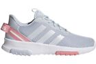 adidas Youth Girl's Racer TR 2,0 K Halo bleu chaussures de course taille 7 neuves