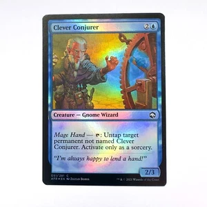 Clever Conjurer 51 - MTG - Adventures in the Forgotten Realms - Nm Foil - Picture 1 of 2