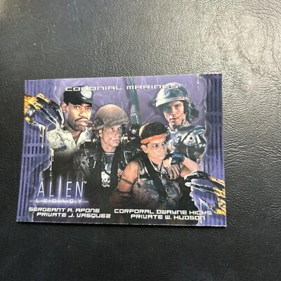 Jb2 Aliens Legacy 1998 InkWorks #85 Marines Hudson Vásquez Hicks Apone Foto 1 de 2