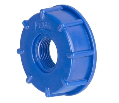 RACCORDO CISTERNA IBC S60X6 3/4" tappo cisterna 1000L rubinetto vasca tubo acqua