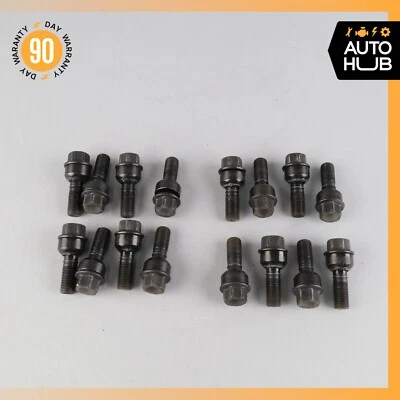11-23 Porsche Cayenne Panamera Taycan Wheel Rim Lug Nut Bolt Set of 16 OEM - Image 1 of 4