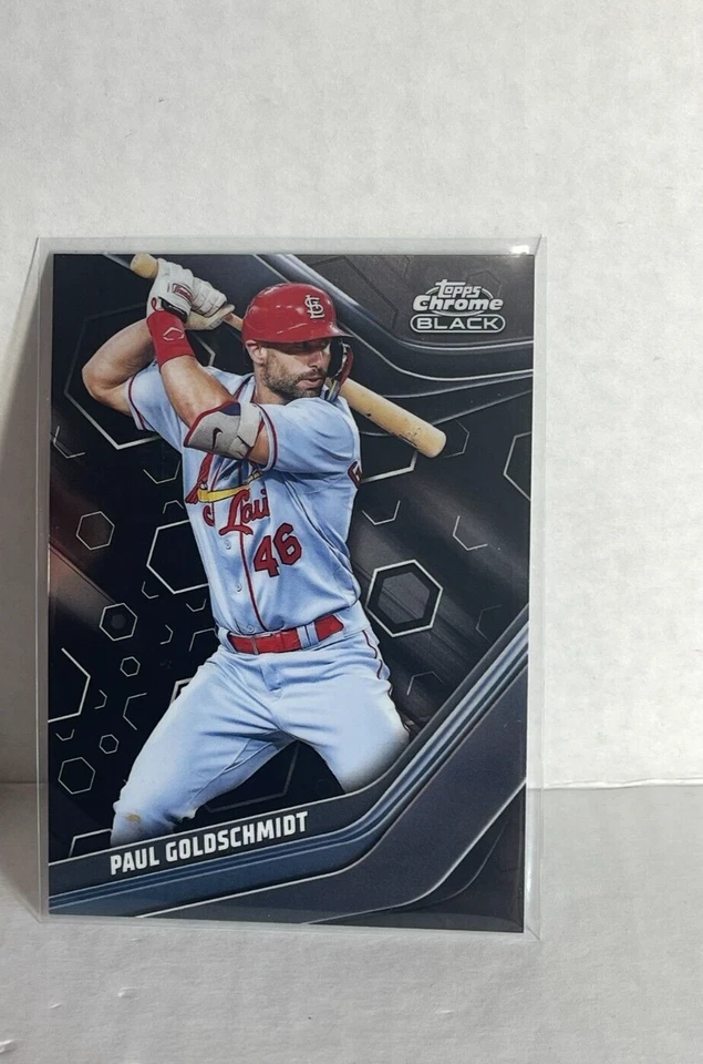 2023 Topps Chrome Black PAUL GOLDSCHMIDT #4 ST. LOUIS CARDINALS - Image 1 of 1