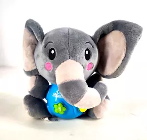 Peluche Elefante Giocattolo Comfort Bambino 6" Musicale Si Illumina Funziona - Foto 1 di 7