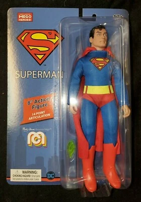 SUPERMAN - Figura de acción clásica MEGO 8" Foto 1 de 3