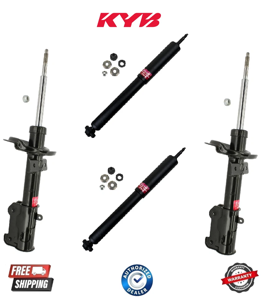 KYB 4 Front & Rear Struts Shocks Ford Mustang 2005-2010-235920 349026 - Image 1 of 1