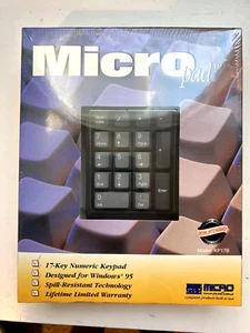 Vintage keyboard - Micro Innovations PS2 Numpad Model KP-17B - Picture 1 of 3