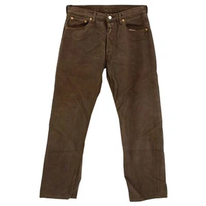 #6977 LEVIS Jeans Hose 501 alter Schnitt ohne Stretch brown braun 33/28 - Bild 1 von 2