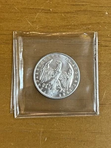 Germany 3 Mark 1922 Verfassungstag August Coin Silver Tone - Picture 1 of 4