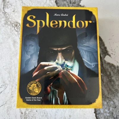 Splendor Board Game Asmodee Games By Mark Andre ASM SCSPL01 Family New Sealed - Image 1 of 4