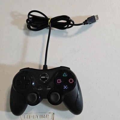 TTX Tech PlayStation 2 PS2 Wired Controller - Black - Image 1 of 3