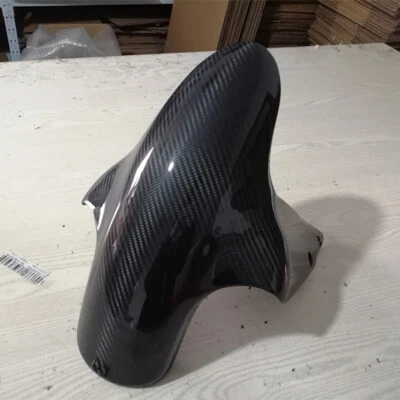 Глянцевая саржа для переднего крыла из углеродного волокна для Ducati 848 1098 1198 - Изображение 1 из 4