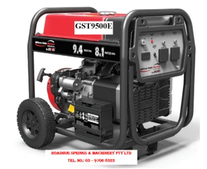 GENERATOR - 9.4 kVa Electric start IP44 PETROL Part No.: GST9500E - Picture 1 of 3