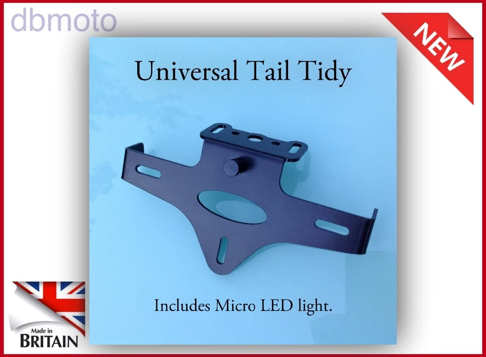 Universal Motorcycle Tail Tidy with Number Plate LED, Motorbike, Quad, Custom - Image 1 of 1