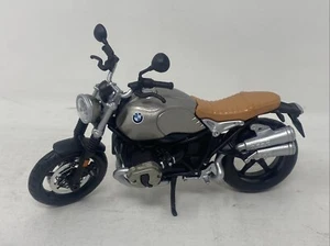 Maisto 2021 Gray BMW R nineT Scrambler Motorcycle Diecast Metal w/ Plastic Parts - Picture 1 of 4
