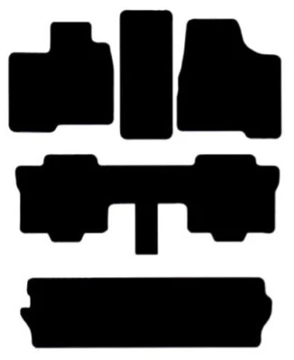 TOYOTA SIENNA 2004-2010 FACTORY CUSTOM FIT CARPET FLOOR MAT MATS 5PCS  3 COLORS Foto 1 de 4