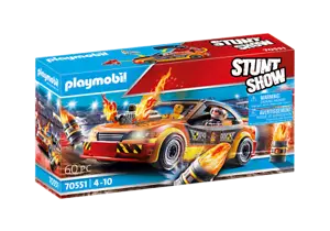 Playmobil - Stunt Show Crash Car PMB70551 - Picture 1 of 6