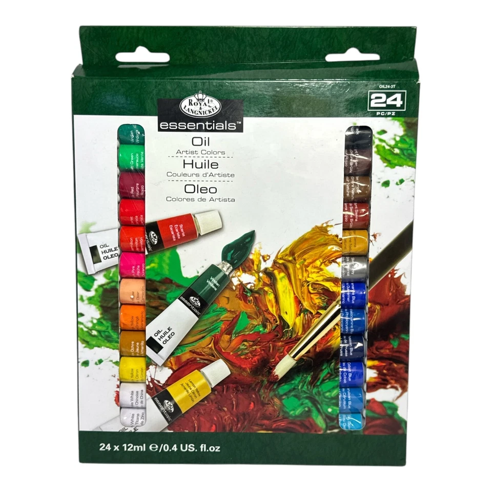Royal & Langnickel Rgou24 24-color Gouache Paint Set
