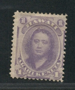 US Hawaii Scott 30 Princess Kamamalu mint Hinged - Picture 1 of 1