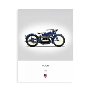 Stampa su Tela su Carta Poster o Quadro Rogan Mark Ace Four 1925 - Foto 1 di 2