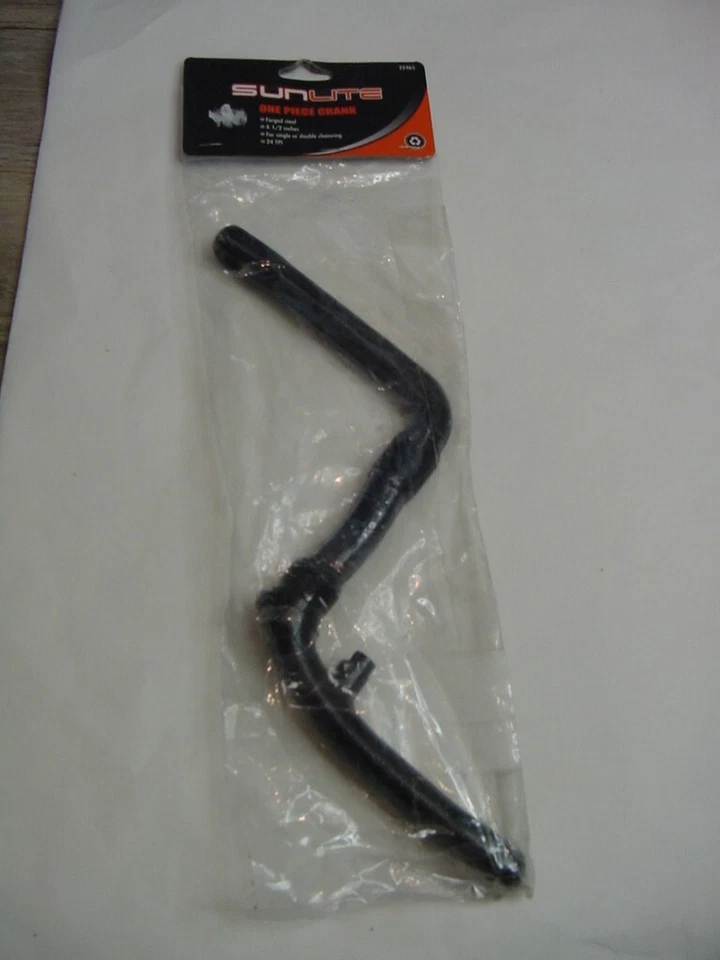 NUEVO - MANIVELA SUNLITE DE UNA PIEZA 24TPI NEGRO Foto 1 de 2