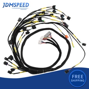 K24 K20 K-Series Tucked Engine Harness for Honda Acura K-Swap Integra CRX EK H-Q - Picture 1 of 12