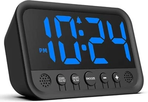 Super Extremely Extra Loud Alarm Clock for Very Heavy Sleeper Battery Backup NEW - Picture 1 of 23