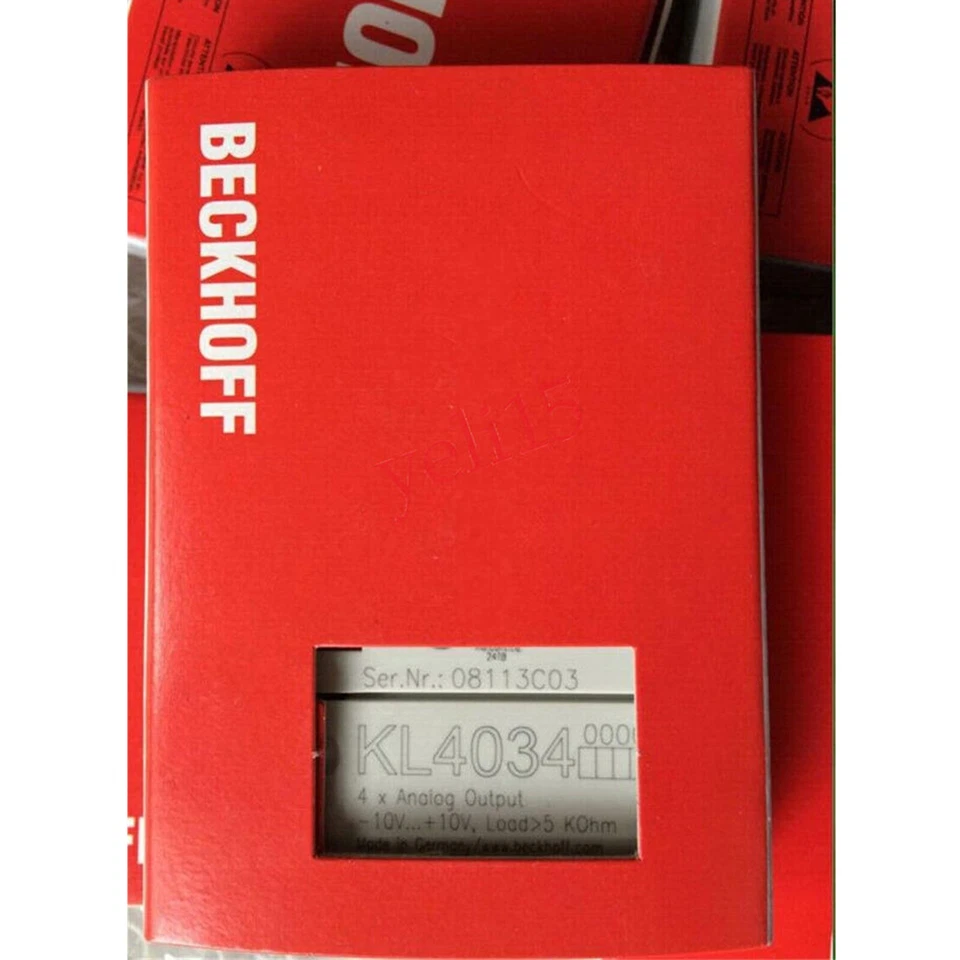 1PC New Beckhoff KL4034 PLC Module In Box Free Shipping#QW - Image 1 of 1